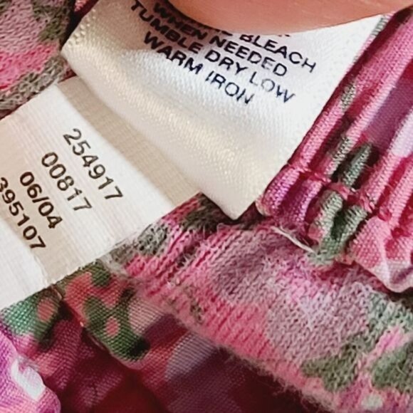 Baby Gap Pink Boho Foldover Front Pocket Snap Away Baby Girl Pants 18-24 mths - Picture 8 of 9
